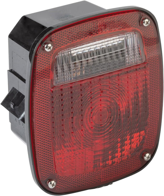 Grote 53650 SuperNova LED Stop Tail Turn Light 3-Stud Mount w/ License Lamp