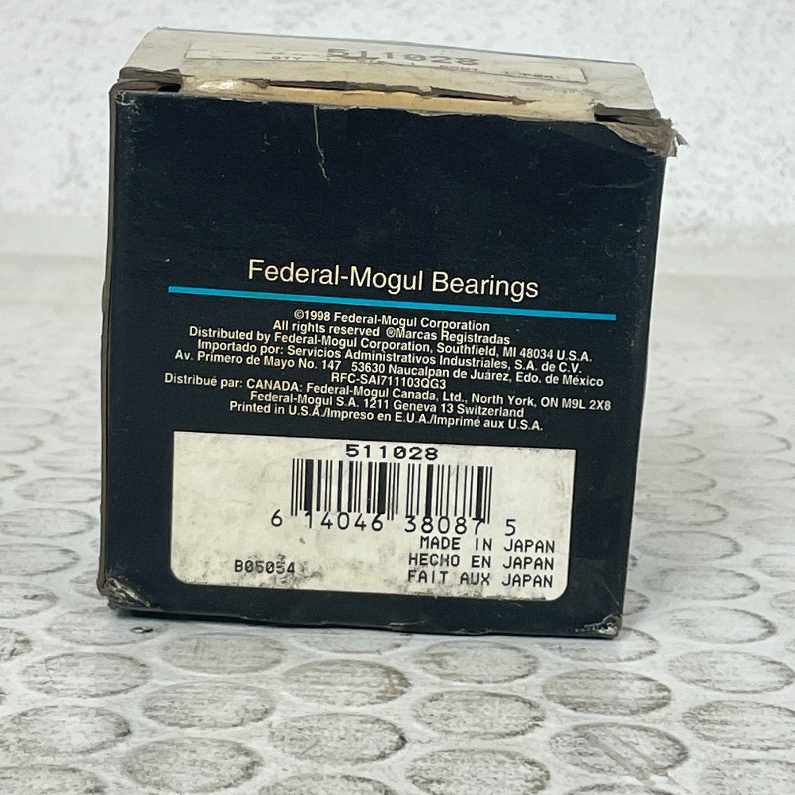 Federal-Mogul 511028 Rear Wheel Bearing Rear LH/RH 1998-2010 Lexus GS300
