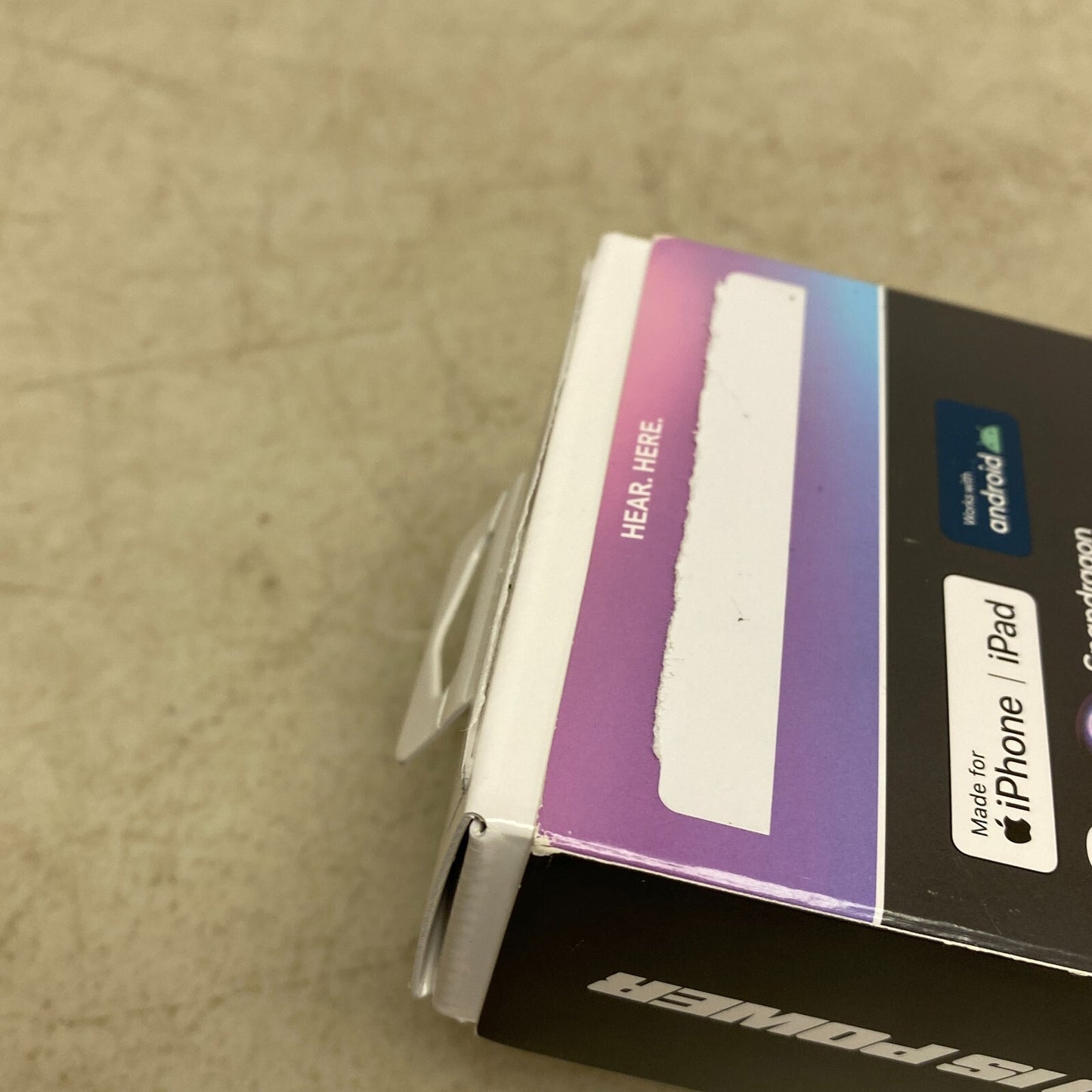 Bose Ultra Open Earbuds Black Made for iPhone | iPad ,work with Android New !!