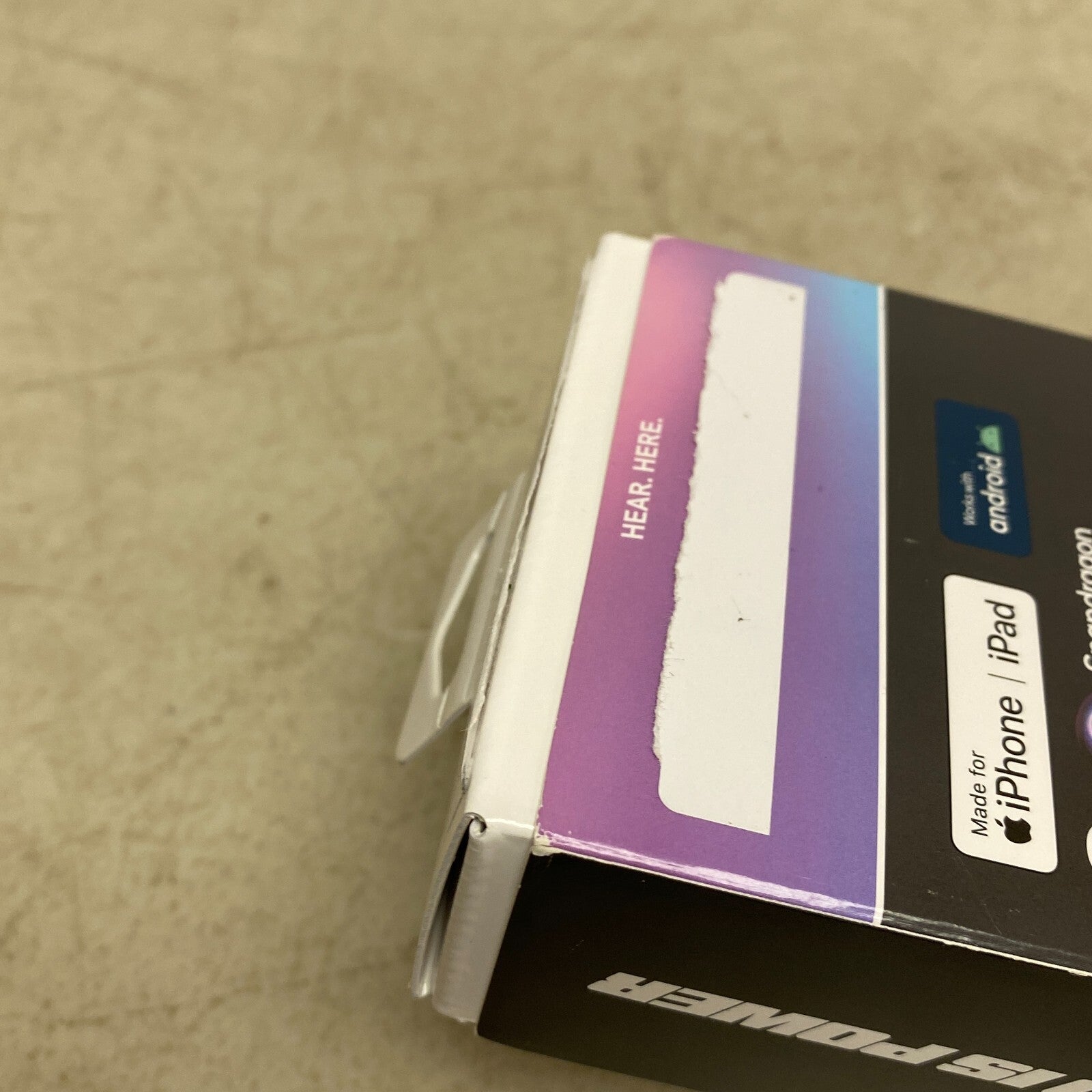 Bose Ultra Open Earbuds Black Made for iPhone | iPad ,work with Android New !!