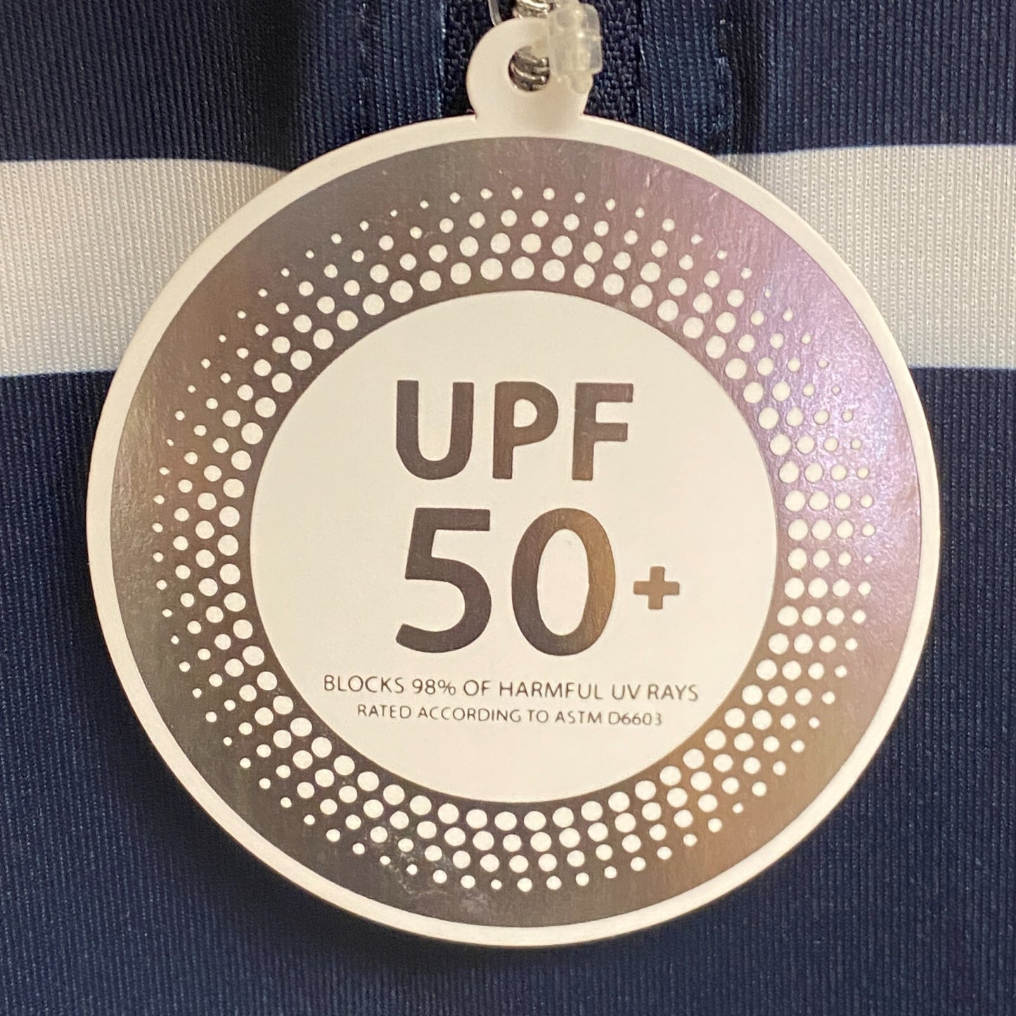 Lady Hagen Women's UV LS 1/4 Zip Blue Multi Stripe WGH11440PS23