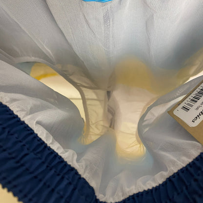 Chubbies Men's SHORT BLUE AND YELLOW Swim Trunks 109231-044