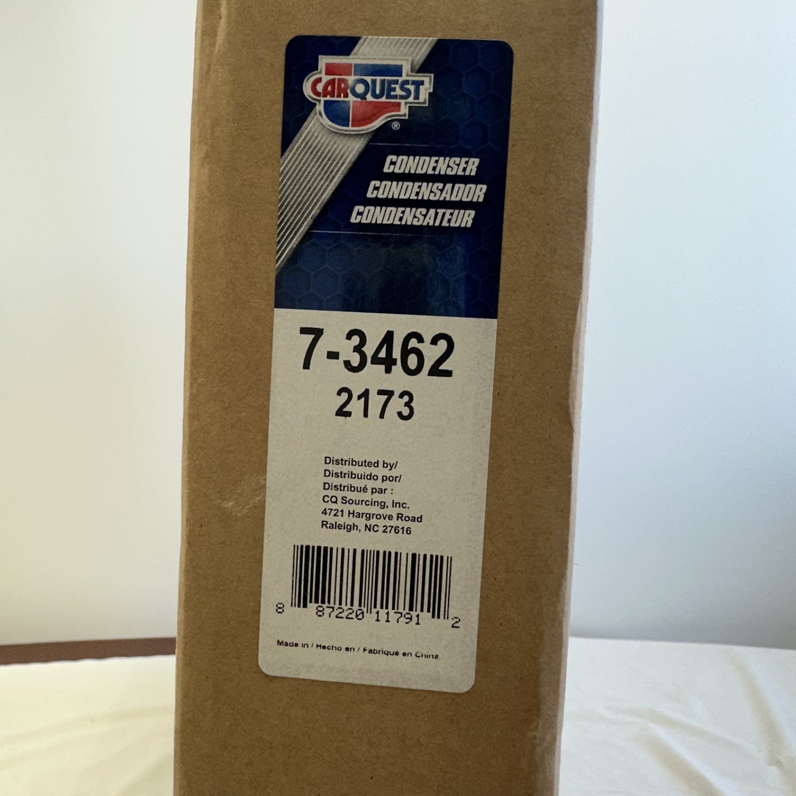 CarQuest 7-3462 2173 Premium A/C Condenser Parallel Flow