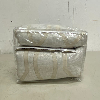 Eclipse Grommet Fleece Lined Insulating Curtain 50in x 108in Ambiance Lattice...