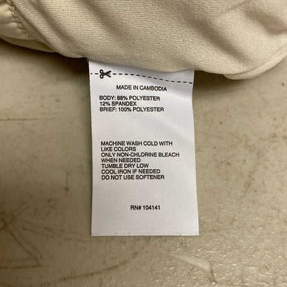 DSG Women's 3â High Rise Waistband Shorts Light Sand Solid Performance DAW1232