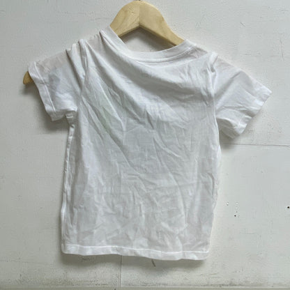 DSG Boys Training Solid Relaxed Cotton Graphic Print Tee Pure White DAB21108