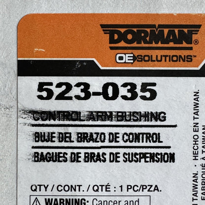 Dorman 523-035 Front Lower Forward Control Arm Bushing for GM Vehicles