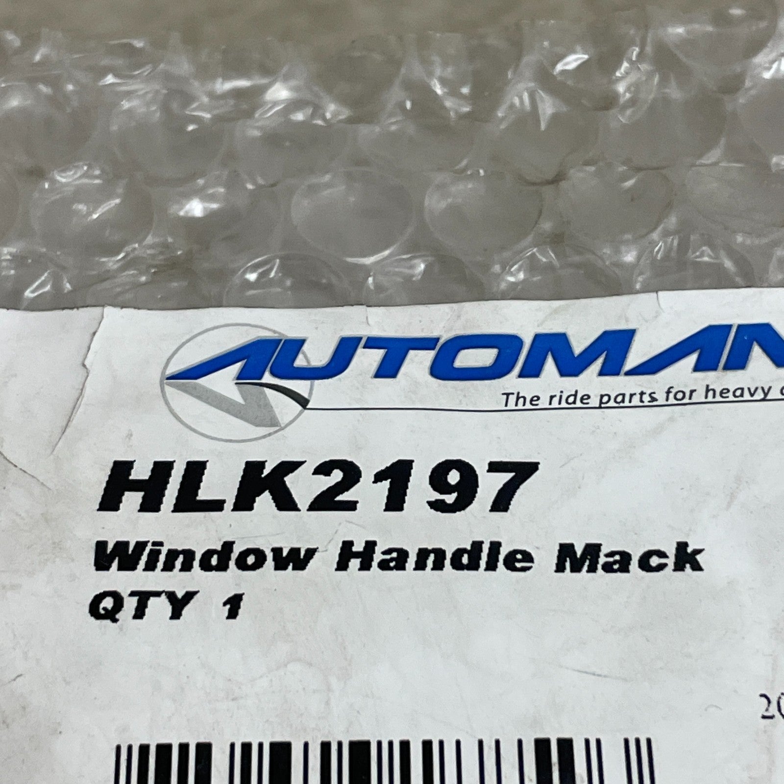 Automann HLK2197 Window Crank Handle Black for Mack CH/CHN/CV/GU 2009-Up