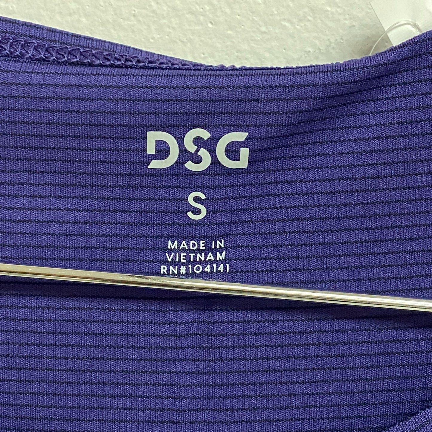 DSG Men's Run Tank Midnight Purple Sleeveless Running Summer Trendy DAM22206