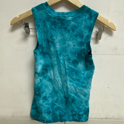 DSG Boy's Tie Dye Muscle Tank Teal Surf Crystal Dye DAB13120 BRAND NEW