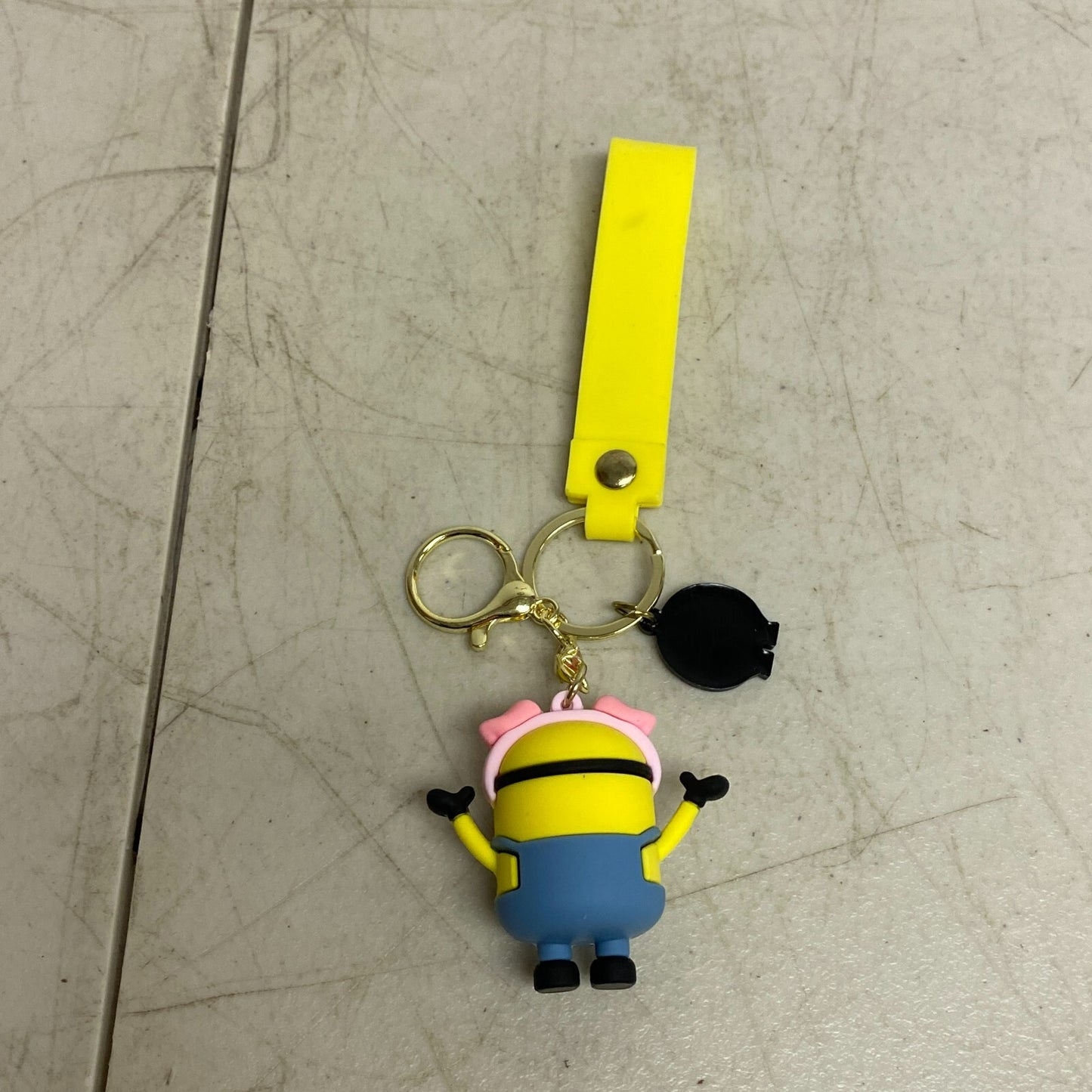 Assorted Silicone Despicable Me Minions Keychain Pig Minion Accessory