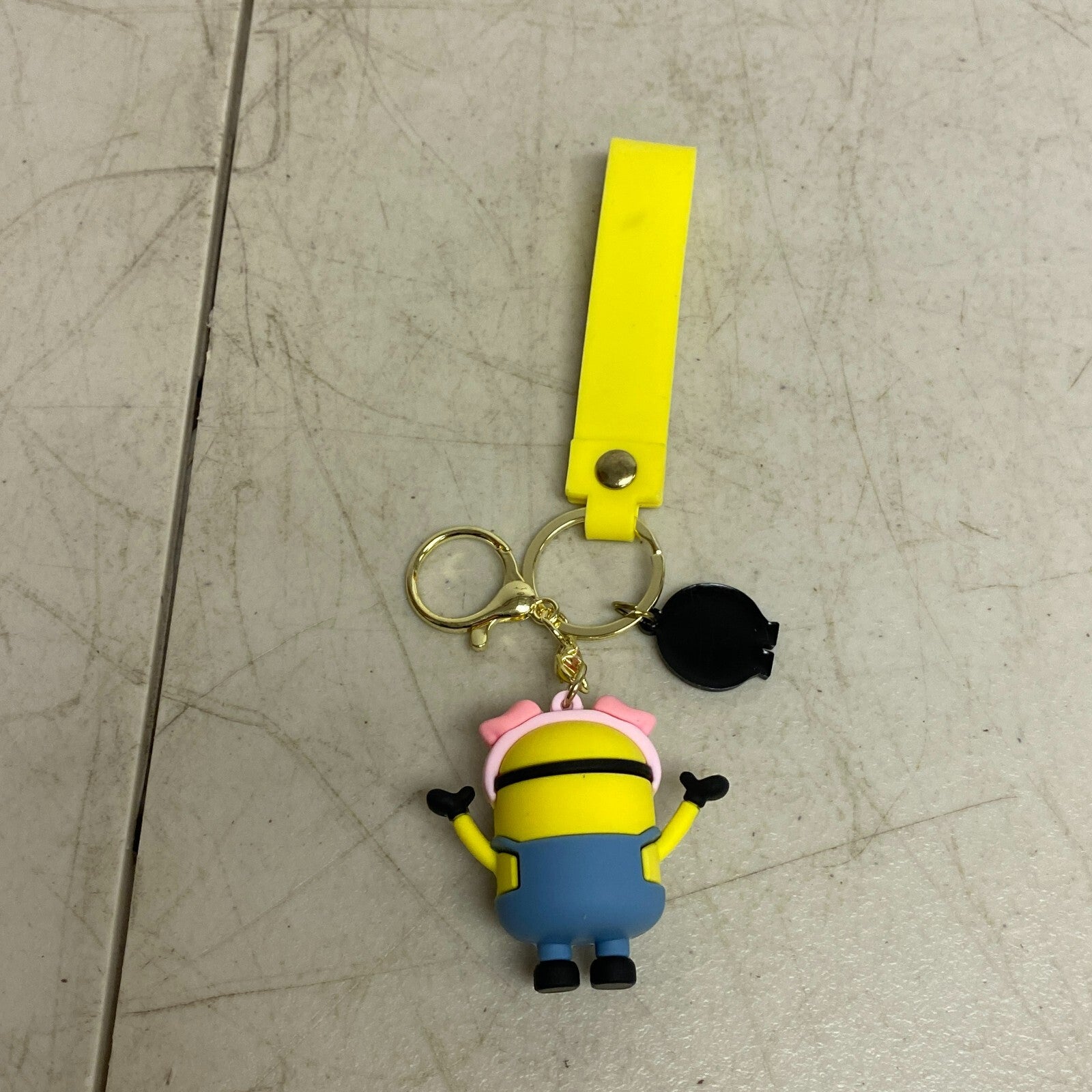 Assorted Silicone Despicable Me Minions Keychain Pig Minion Accessory