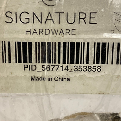 Signature Hardware 24" Effendi Linear Shower Drain - with Drain Flange - Mat,,,