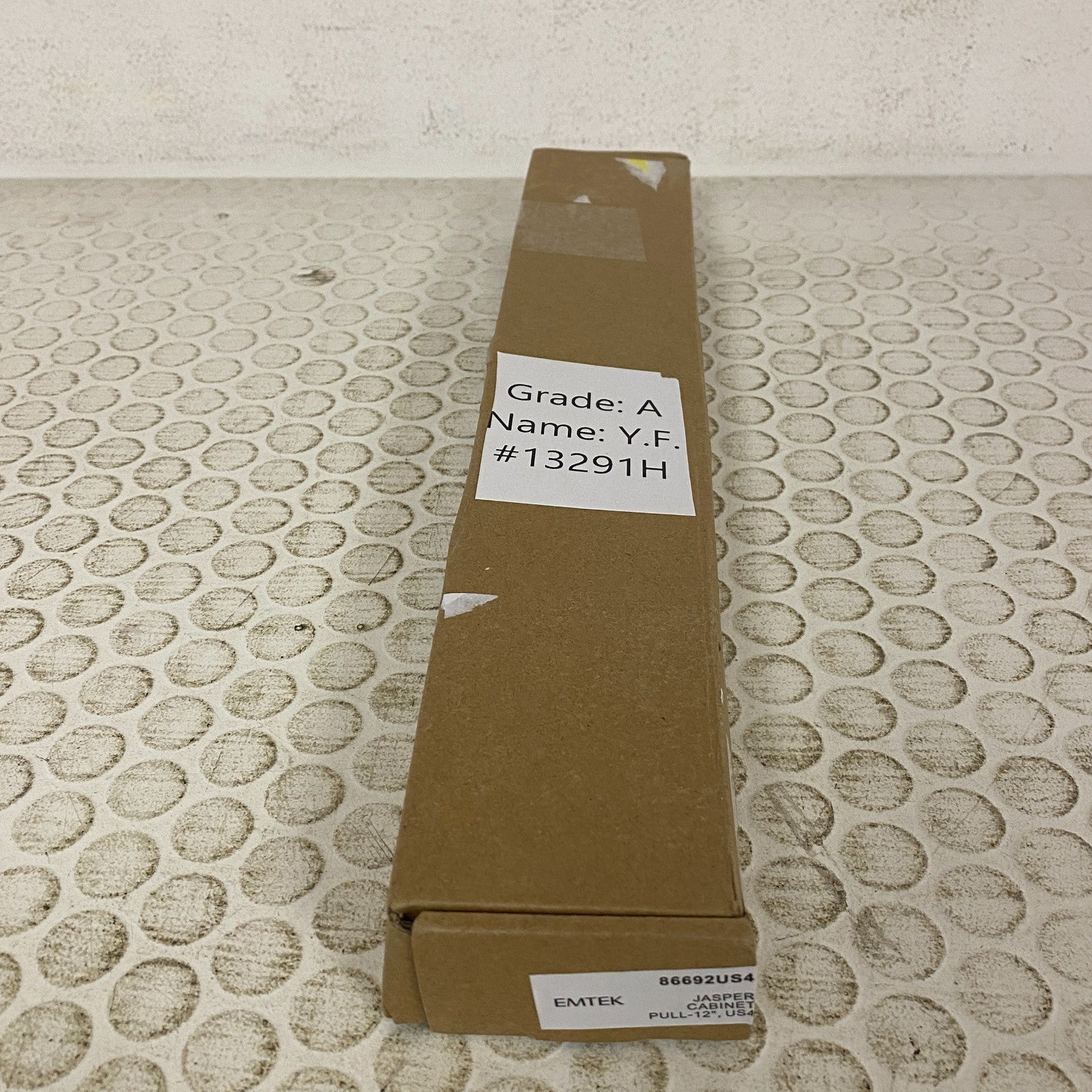 Emtek Jasper Cabinet Pull Satin Nickel 12″ Center to Center 86692US15