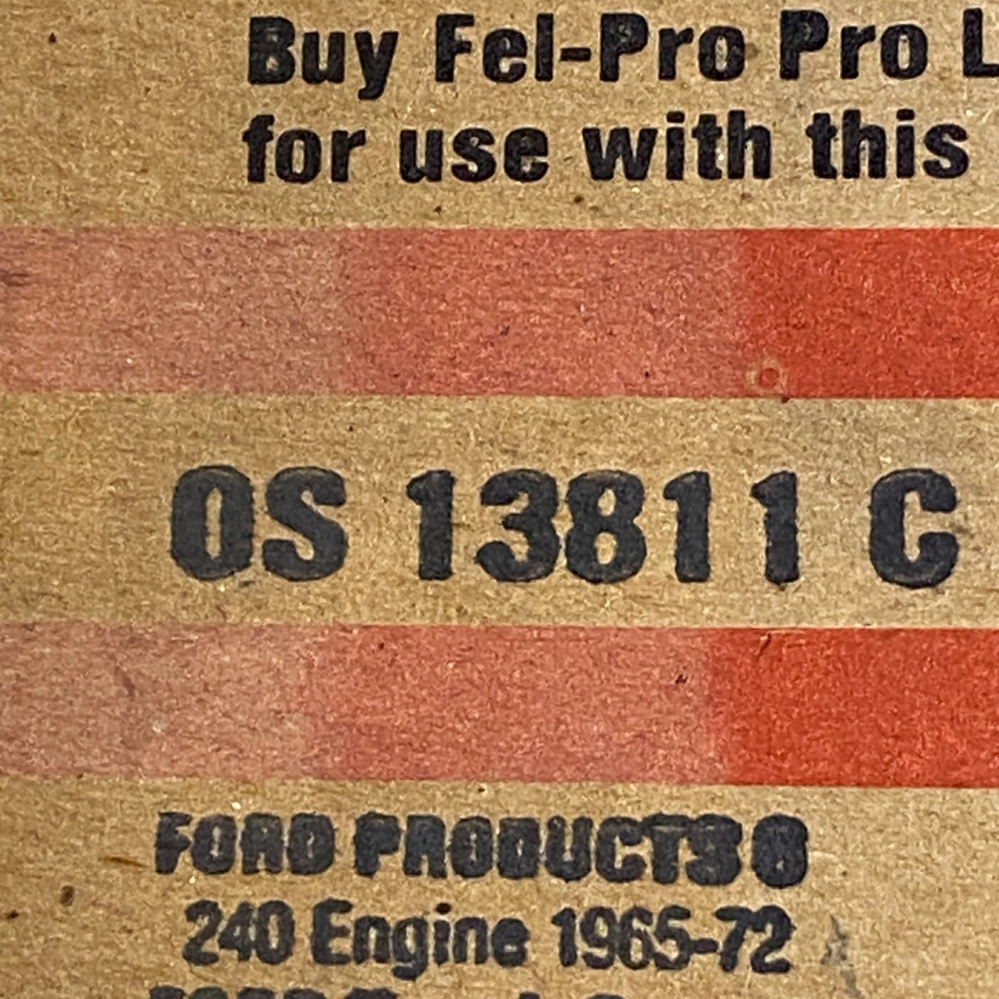 FEL-PRO OS13811C Oil Pan Gasket Set 65-87 Ford F-150 F-250 Bronco 4.9L 300 6Cyl