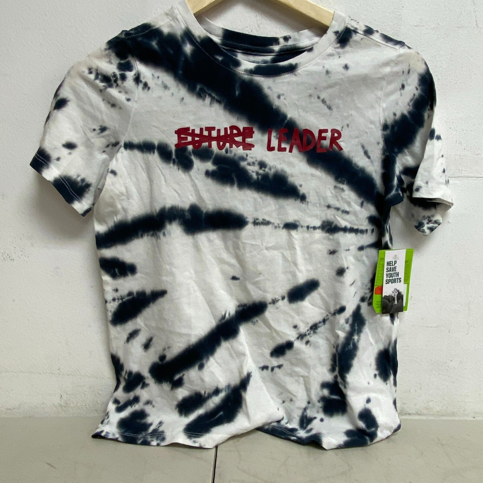 DSG Boy's SS tie-dye Graphic Tee Pur Blck Sun Brst Tie Dye Short Sleeve DAB12100