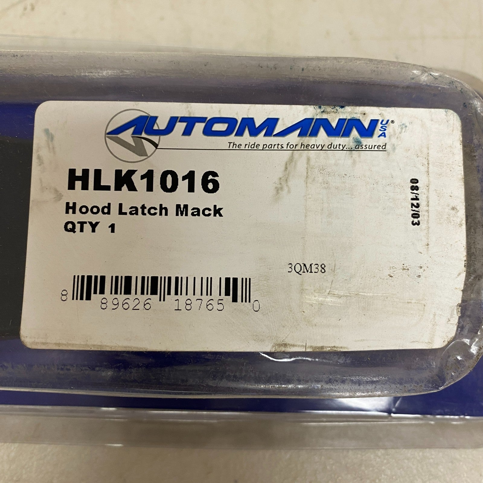 AUTOMANN Hood Latch Assembly Steel Mack/Freightliner Model HLK1016