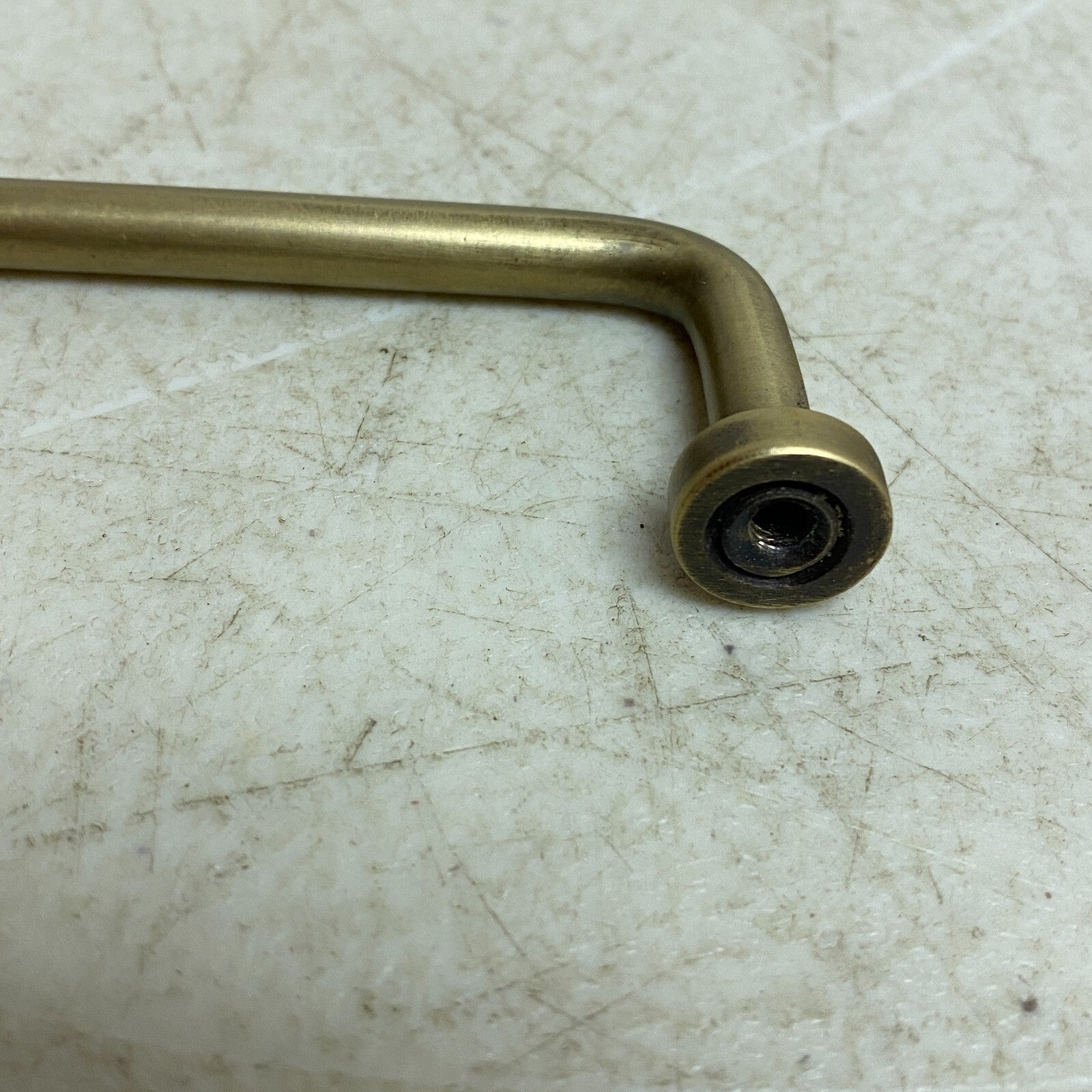 Signature Hardware 5'' Sidra Brass Cabinet Pull - Antique Brass