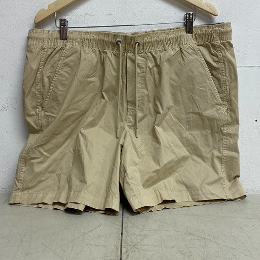 VRST Men's 7â Relaxed Fit  Easy  Elastic Waist Short  Stone Quarry MAX100429