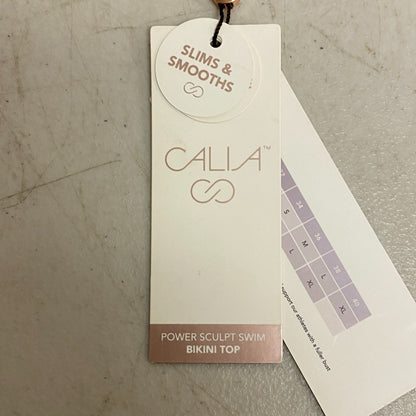 Calia Women's Slims & Smooths High Rise Power Sculpt Racerback Top Pure Black