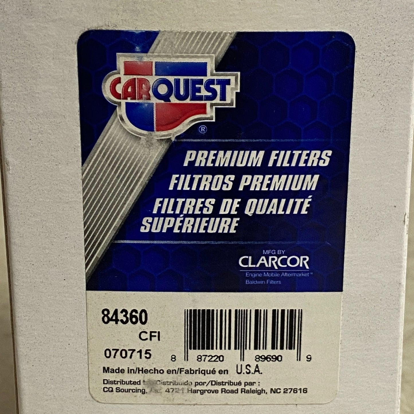 Carquest Filter 84360