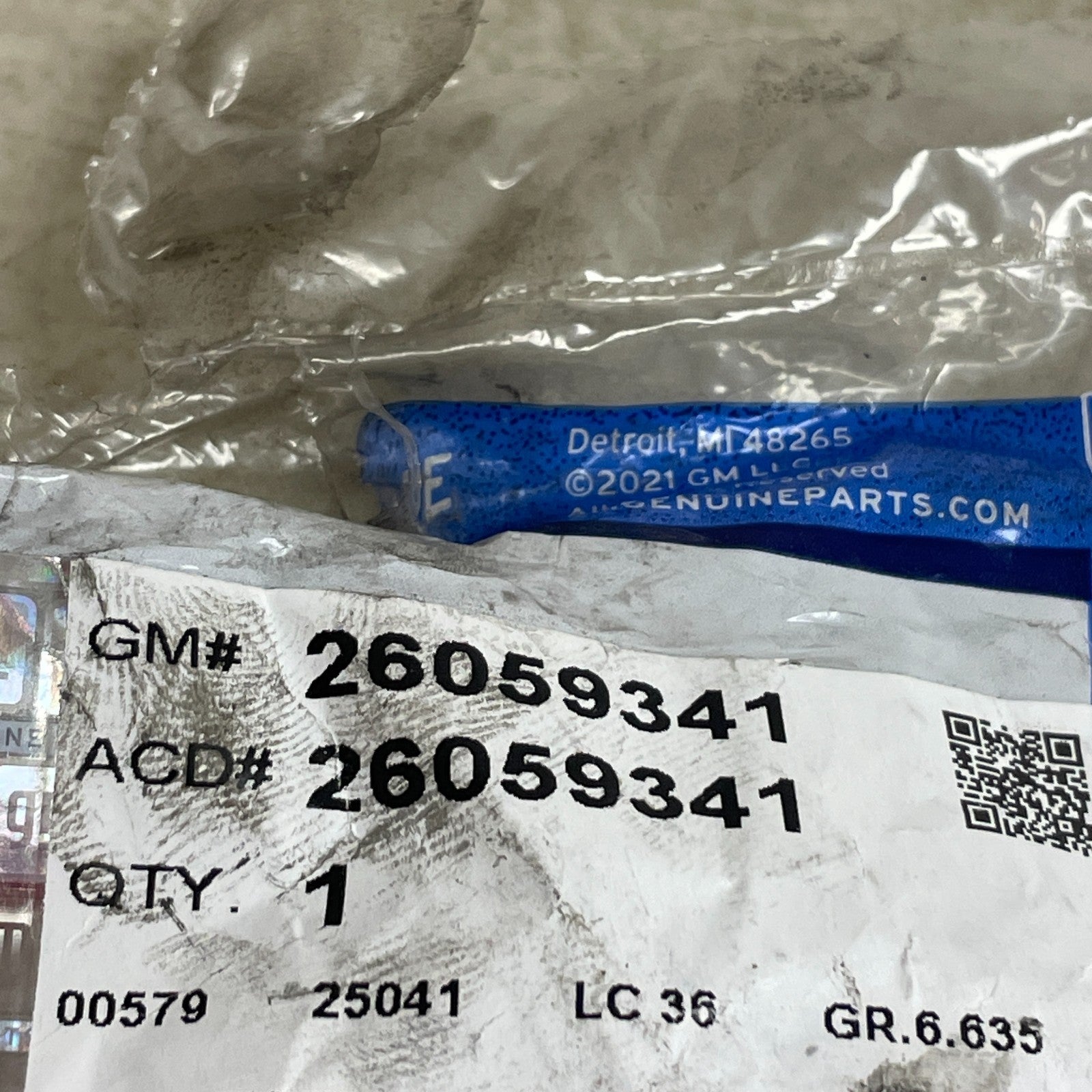 Genuine GM LH Power Steering Reservoir Retainer 6.0/6.6L Driver Side 26059341