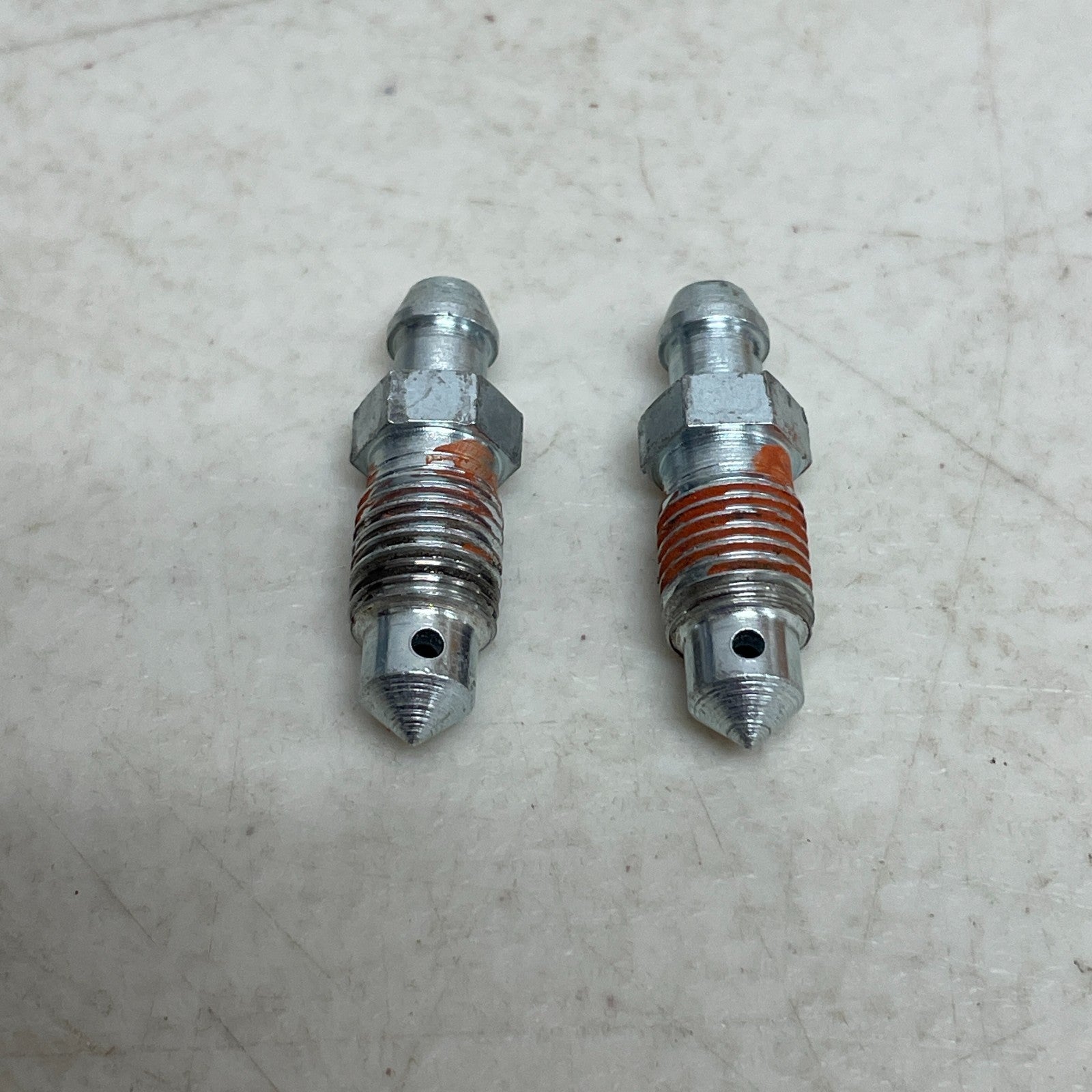 Dorman 12701 Quick Brake Bleeder Screws 3/8-24 x 1-3/16" 2-Pack  Zinc Coated S