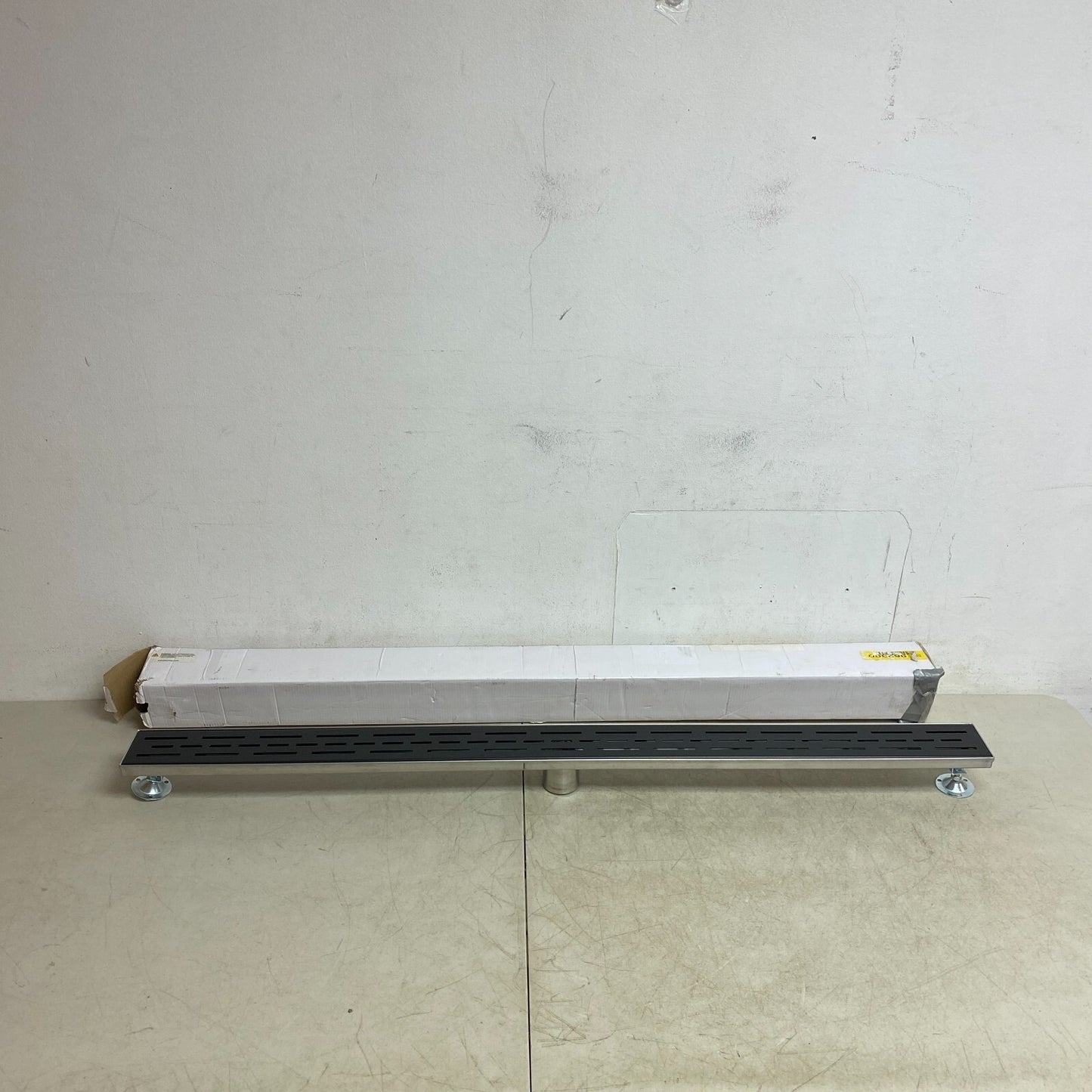 Signature Hardware 48" EFFENDI LINEAR SHOWER DRAIN-BRUSHED STAINLESS STEEL