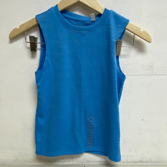 DSG Boy's Poly Muscle Tank Shining Blue / Dreamy Blue Summer Trendy DAB13119