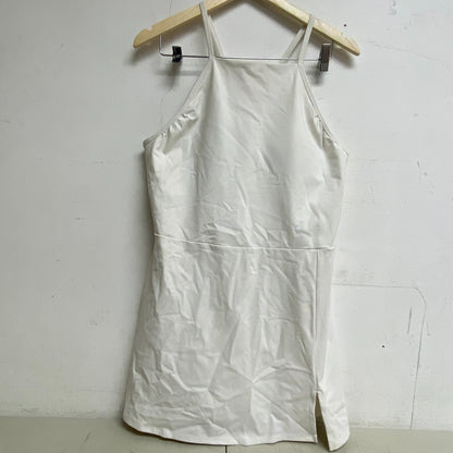 Calia Women's Essential Apron NK Exercise Dress Cloud Cover White WAX15039 New
