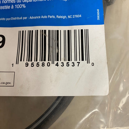 CARQUEST Brake Hydraulic Hose Black 17.38″ BHA620289