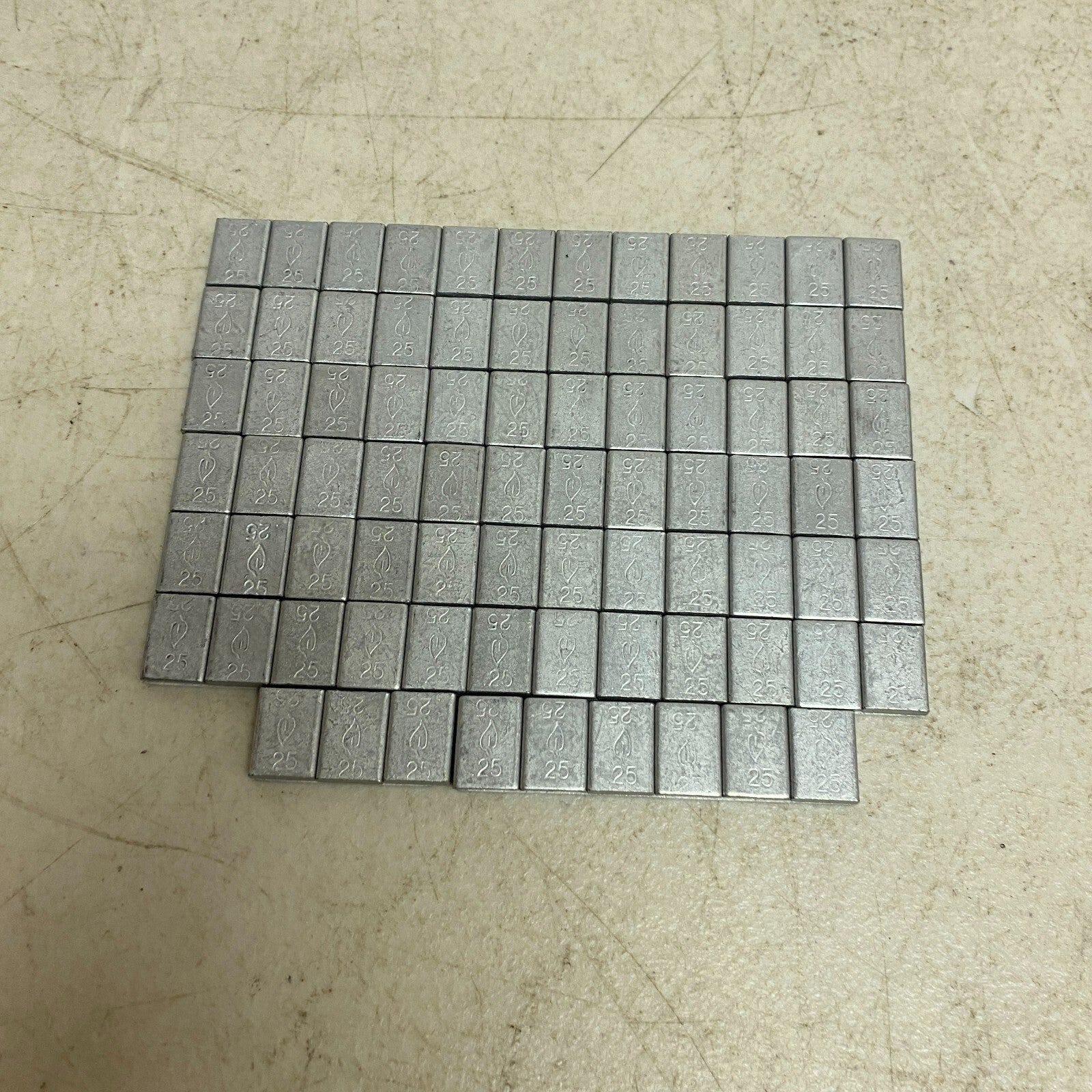 Bada Steel Wheel Weights 81 pcs/box 7325F