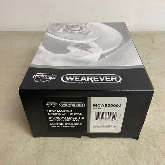 CARQUEST MCA630092 Brake Master Cylinder w/ Reservoir .937" Bore Aluminum