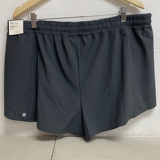 CALIA Women's 3 in Relaxed Mid Rise Carbon Grey Infinity Run Short WAX12336