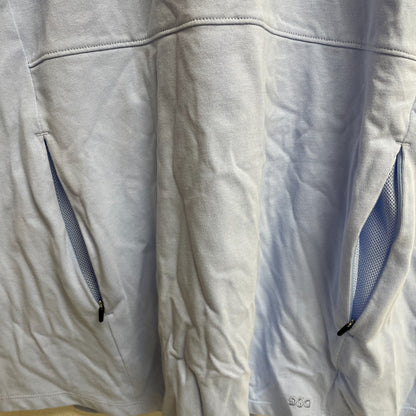 DSG x Twitch + Allison Menâs Zip Tank Nebulous Blue Athletic Top BOSSM12104