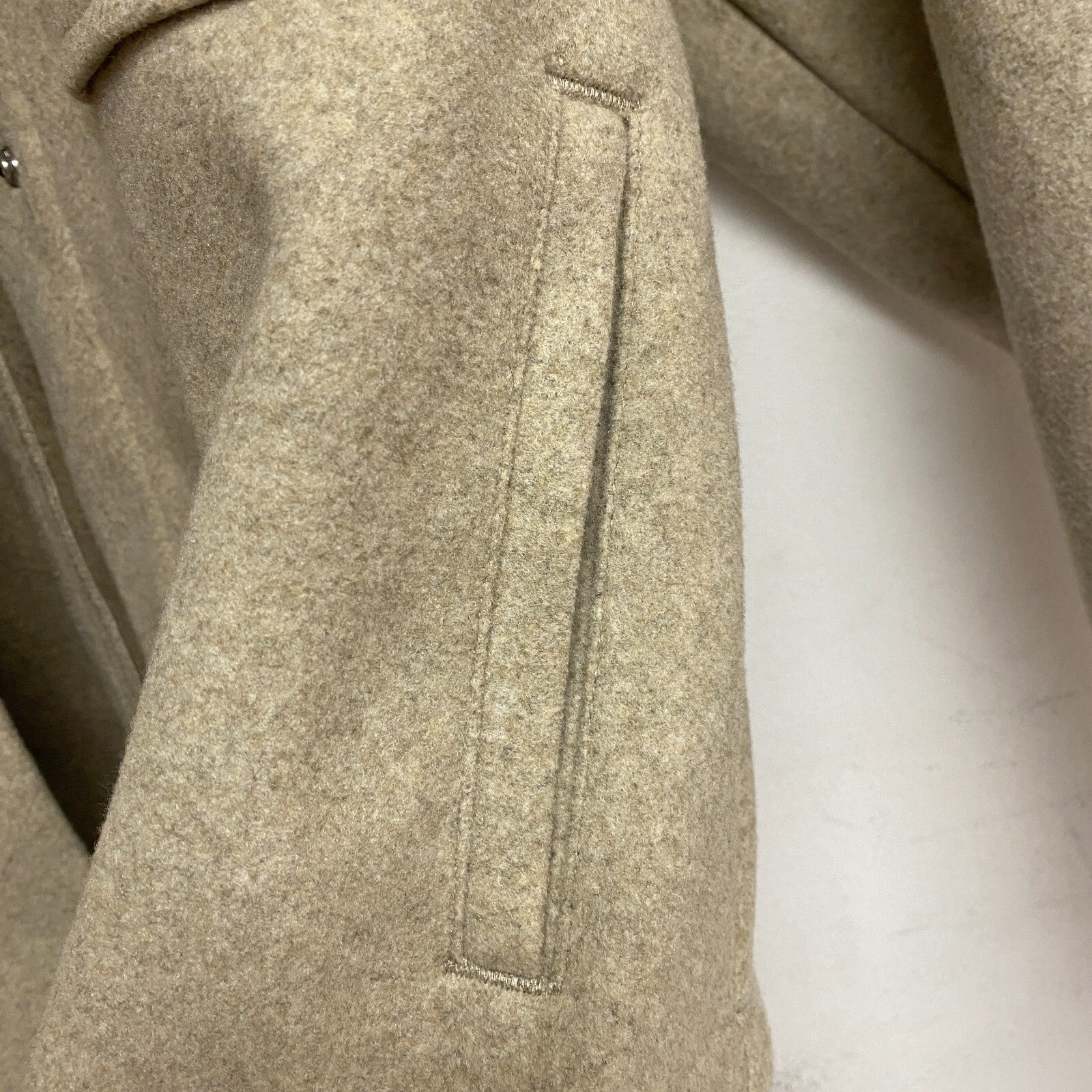 Calia Women's Elegant Patch Pocket Polyester Shacket Oatmeal Heather WAX31371