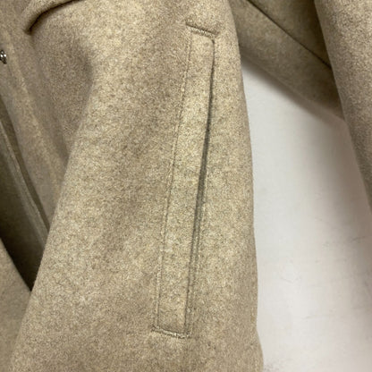 Calia Women's Elegant Patch Pocket Polyester Shacket Oatmeal Heather WAX31371