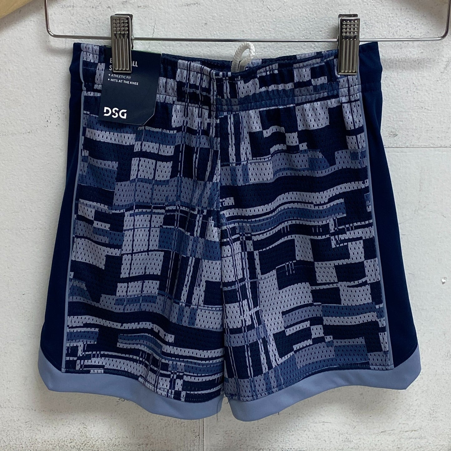 DSG Boys Mesh Basketball Shorts Rad Plaid Smokey Slate Summer  DAB13107PRT