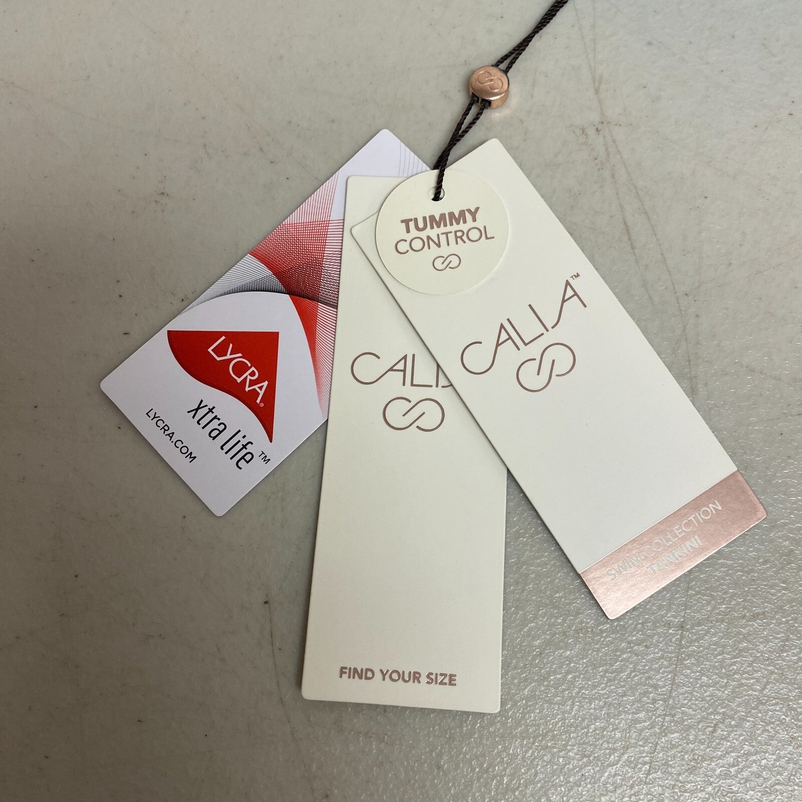 Calia Women's Swim Collection High Support Tankini Lake Blue WSA22304 New