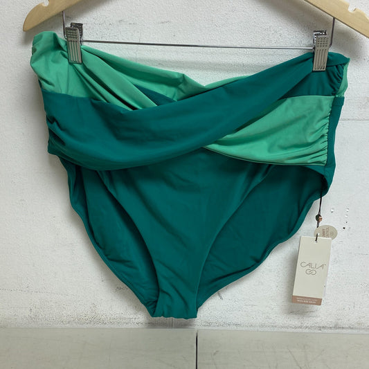 CALIA Women's High Rise Twist Front Bottom Watermelon Green WSA22401