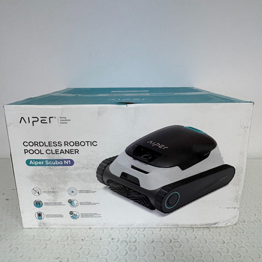 Aiper Scuba N1 Automatic Cordless Robotic Pool Cleaner Vacuum White SCUBA