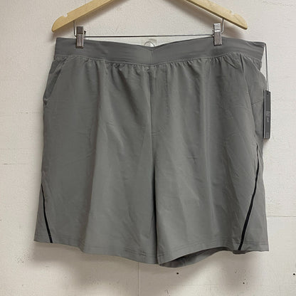VRST Men's 7â Inseam Stealth Shorts Silver Shadow Solid Summer MAX200436N