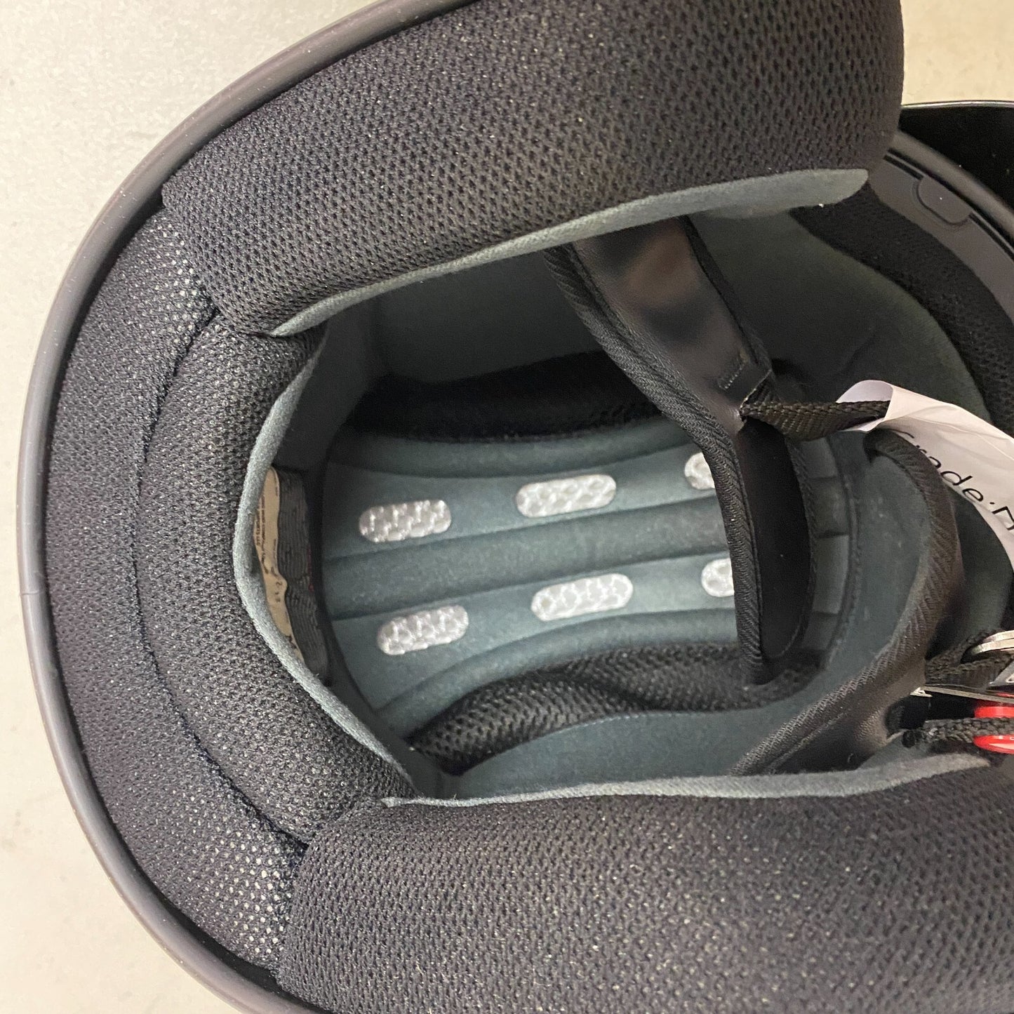 Fulmer 359 Motorcycle Helmet No Face Coverage Size Medium Color Mono Black