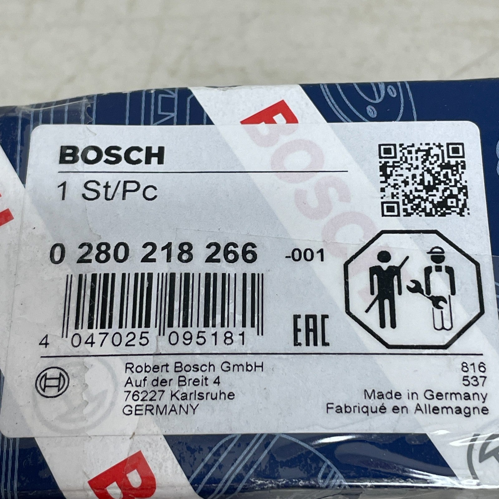 Bosch 0280218266 OEM Mass Air Flow Sensor Fits BMW 228i 320i 328i 528i X1 X3 Mi