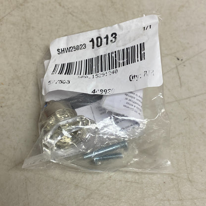 Amerock 1-1/4 in Cabinet knob Crystal/Polished Nickel BP55268CPN