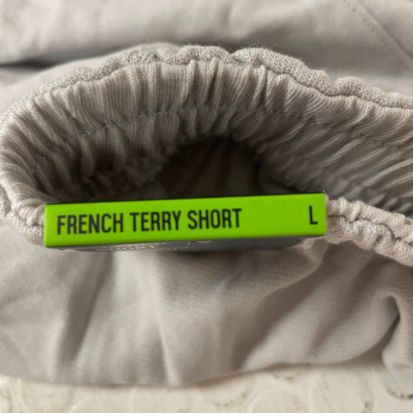 DSG Menâs French Terry Shorts Light Grey DAM21404VC Athletic Lounge Wear