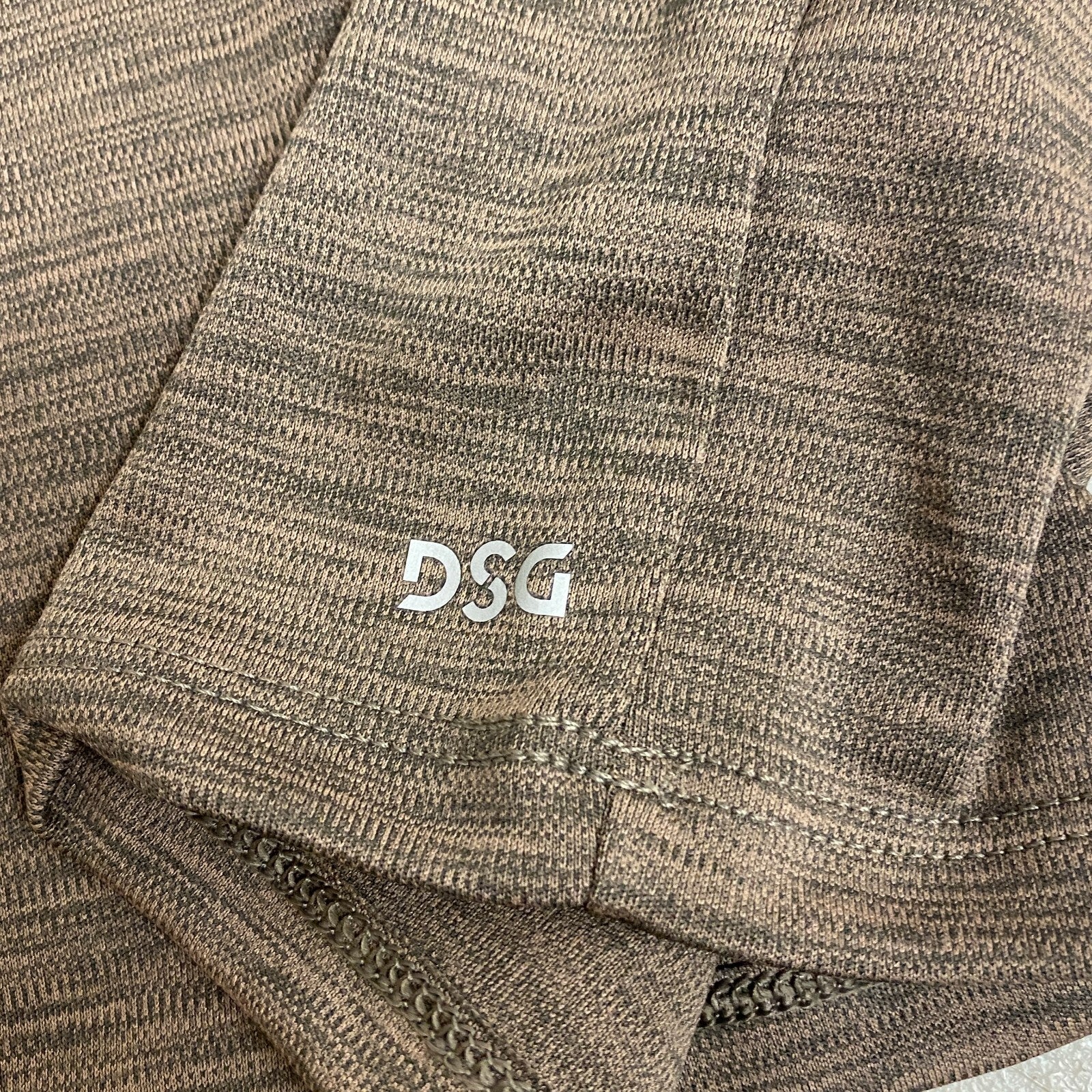 DSG Boy's Poly Muscle Tank Pure Black / Warm Mushroom DAB13119 BRAND NEW