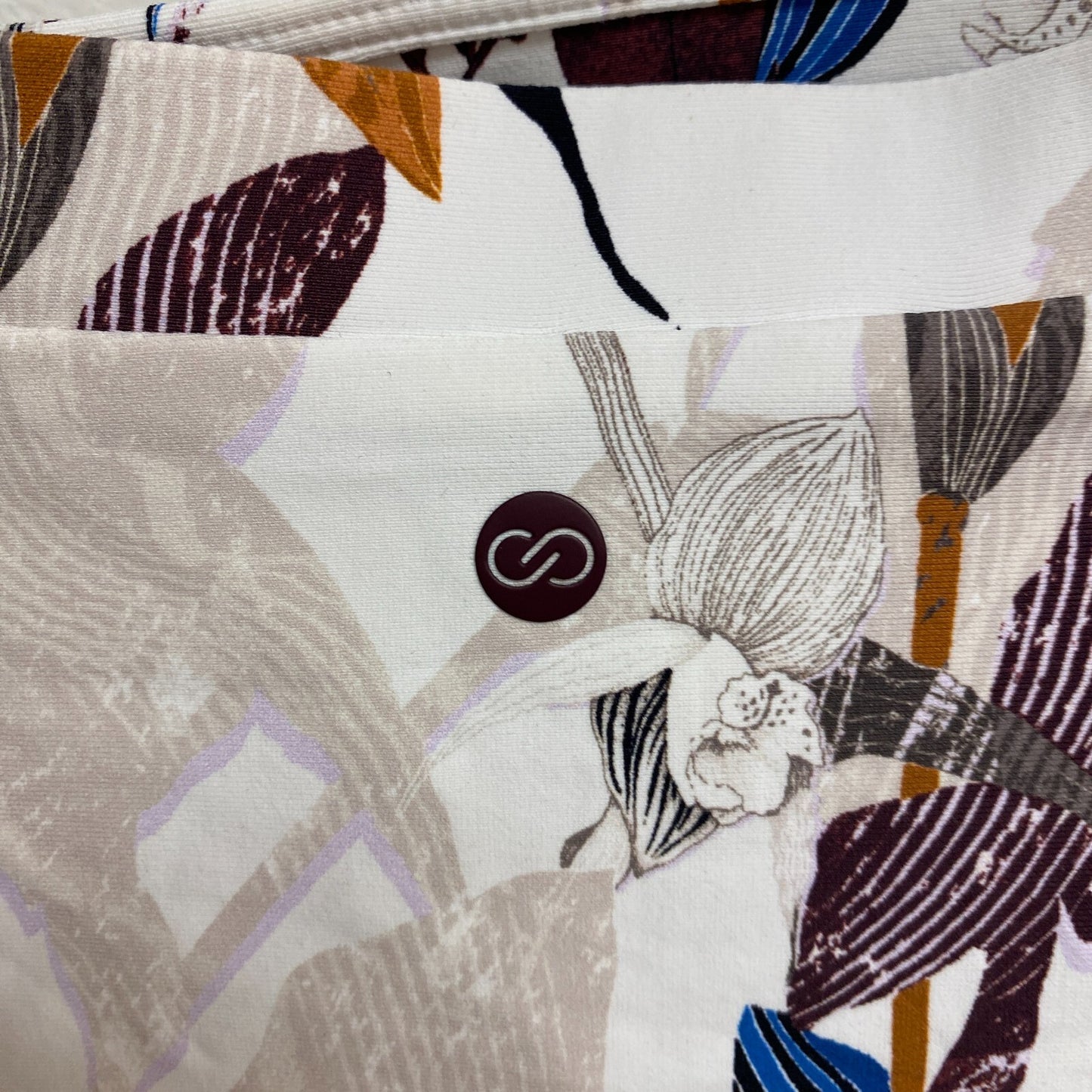 Calia Women's Bikini Top Bandeau Tankini Island Botanical Multi WSA23304PRT