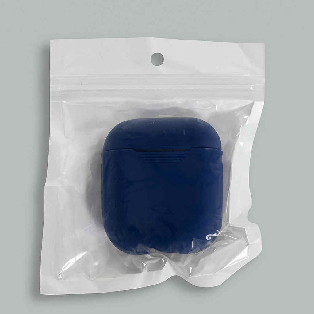 Airpods/Airpods Gen 2 Rubber Silicone Protective Slip Case Protector Blue