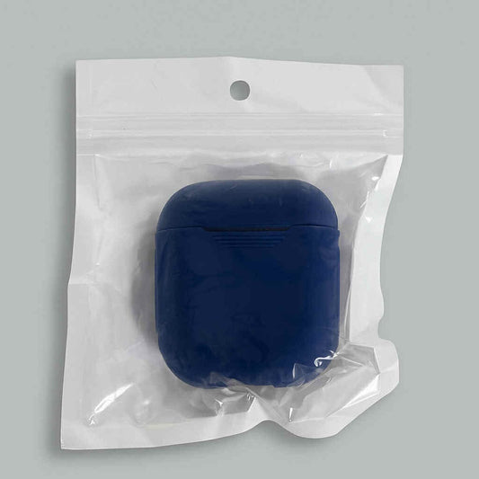 Airpods/Airpods Gen 2 Rubber Silicone Protective Slip Case Protector Blue